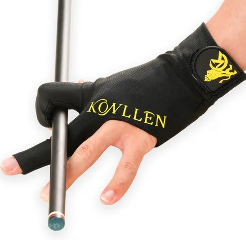 Miniatura 56 de KONLLEN Billiards Gloves for Left Hand/Right Hand L/XL Pool Gloves Professional Non-Slip Adjustable Breathable Snooker Gloves Popular Sizes for Men