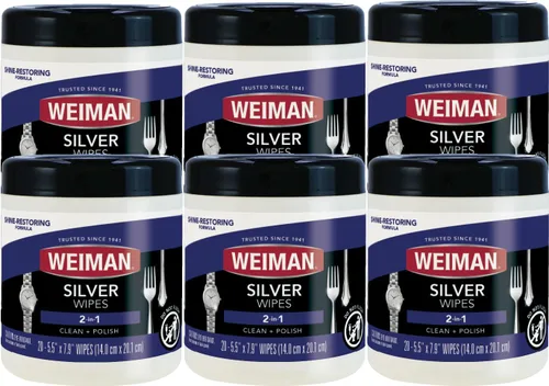 Miniatura 9 de Toallitas Weiman de oro y diamante 3 en 1 - El limpiador de joyería premium, elimina el deslustre y la suciedad, restaura y protege el brillo