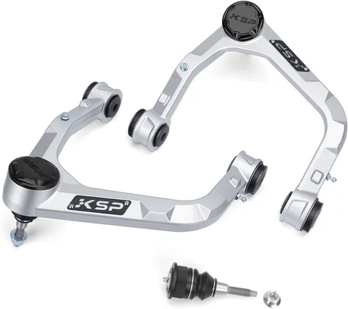 Miniatura 13 de KSP Ram 1500 - Brazos de control superiores forjados de 2-4 pulgadas, brazo de control superior forjado de aluminio ajustable UCA para Dodge Ram