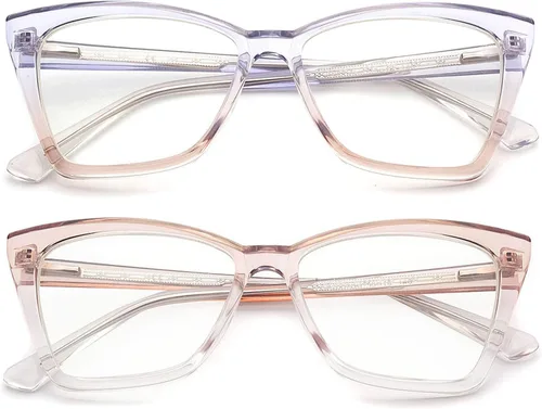 Lentes de lectura de alta calidad para mujer, estilo Oprah, para lectura de computadora, anti luz azul, con marco irrompible TR90