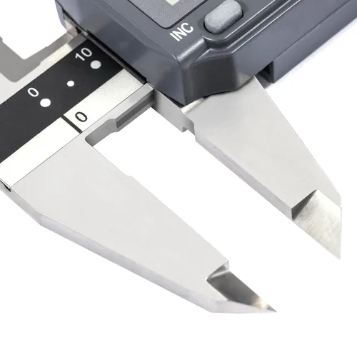 Miniatura 6 de PEC Tools Calibre Digital, Calibre Industrial de Acero Inoxidable de 12 Pulgadas/300mm de Grado, Resistente al Agua IP67 y al Aceite, Apagado