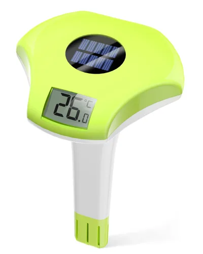 Miniatura 11 de BALDR Termómetro flotante para piscina, termómetro de piscina con energía solar, fácil de leer/usar