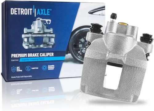 Miniatura 81 de Detroit Axle - 4 pinzas de freno para Honda Element 2003-2011 Pinzas de freno de disco con soportes 2004 2005 2006 2007 2008 2009 2010 reemplazo