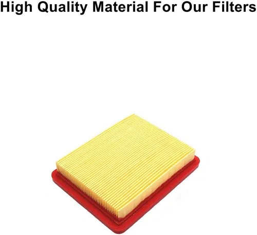 Miniatura 4 de Paquete de 2 filtros de aire 951-15245 de repuesto para motores MTD 951-15245 751-15245 Cub Cadet 490-200-M065 para motores de 159cc 1X65 5X65 6X65