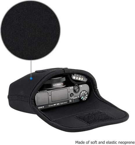 Miniatura 3 de JJC Funda de Bolso Compacta para Canon G7X G9X SX620 Sony ZV-1 II ZV1 ZV-1F ZV1F RX100 VII VI VA IV Olympus TG-7 TG-6 TG-5 TG-4 Fuji XP140 XP130