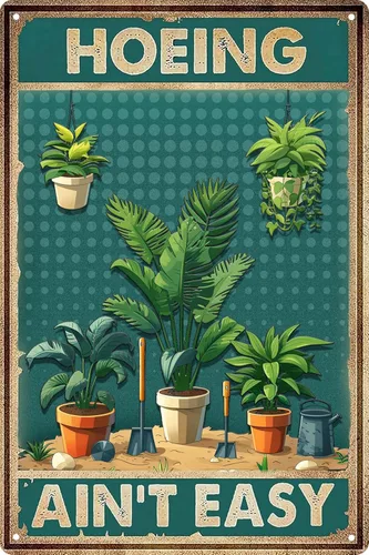 Miniatura 17 de Letreros de hojalata retro divertidos para sala de matrimonio, decoración de pared de 12 x 8 pulgadas