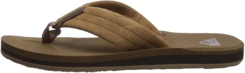 Miniatura 8 de Quiksilver Unisex-Child Carver Suede Fixed Strap Kids Flip Flop Youth Sandal