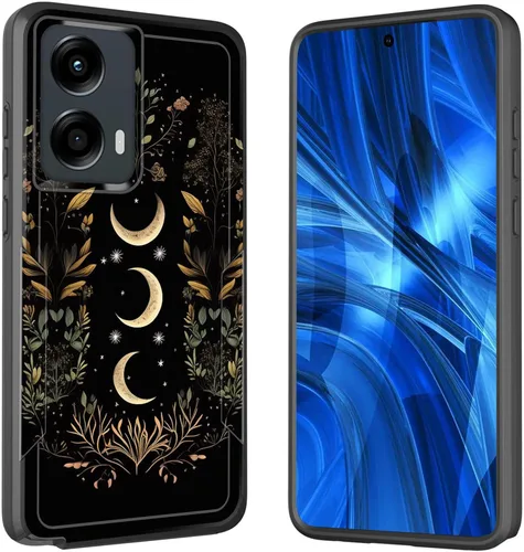 Miniatura 162 de Funda para Moto G 5G 2023, [probada en caídas de grado militar], resistente, resistente, resistente, a prueba de golpes, funda protectora