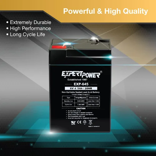 Miniatura 4 de Pilas Expertpower 6 volts para alarma, Paquete de 10