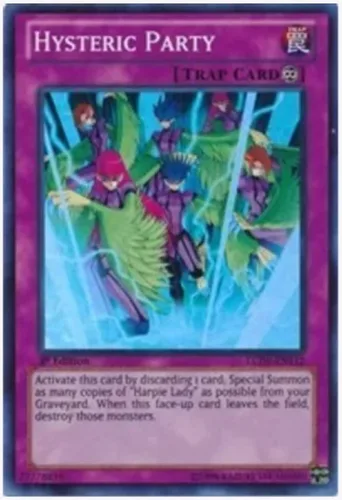 yugioh - Fiesta histérica LCJW-EN112 1ª edición Super Rare - Colección legendaria 4: Joey's World