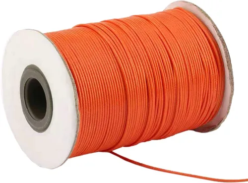 Miniatura 8 de Cordón encerado de 0.039 in y 175 yardas para la fabricación de joyas, hilo de cuentas de poliéster negro para trenzar pulseras y collares, 00 negro