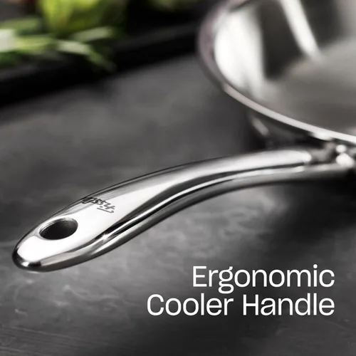 Miniatura 7 de Fissler M5 Pro-Ply - Sartén de acero inoxidable de 5 capas, 8 pulgadas