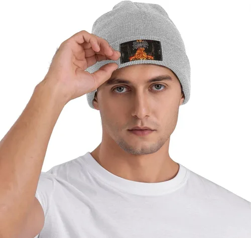 Miniatura 5 de Beanies for Mens Womens - Basic Unisex Cuffed Skull Caps Knitted Winter Hat Classic Sleep Hats for Hiking Gardening