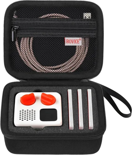 BOVKE Funda de transporte compatible con Yoto Mini edición 2024 reproductor de audio y música para niños, bolsa de almacenamiento para altavoces