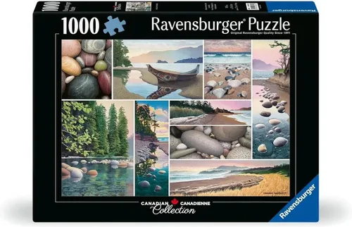 Ravensburger West Coast Tranquility - Rompecabezas de 1000 piezas para adultos, 12000631, herramientas hechas a mano, fabricado en Alemania, cada