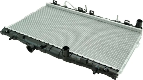 Miniatura 201 de TRQ Radiador de 1 fila de núcleo de aluminio de 26.5 pulgadas de ancho de núcleo compatible con Chevrolet Captiva Sport 2012-2015 Saturn Vue