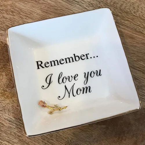 Miniatura 29 de Simply Charmed Amo Mi Abuela – Divertido regalo español para el Día de la Madre para la abuela de cerámica o soporte para anillos – Elegante bandeja