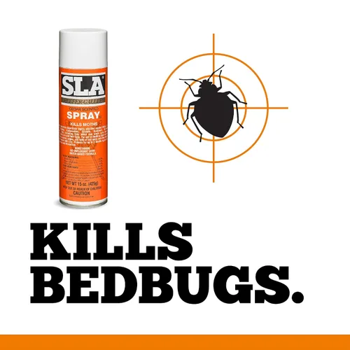 Miniatura 5 de Reefer Galler SLA Spray repelente de polillas con aroma a cedro, mata polillas, chinches y plagas al contacto, 15 onzas (Paquete de 3) Mata