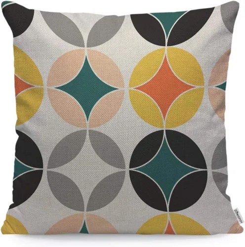 Miniatura 29 de WONDERTIFY Funda de almohada para sofá con diseño de conejo gris aislado en fondo blanco - Funda de almohada de lino suave para decoración