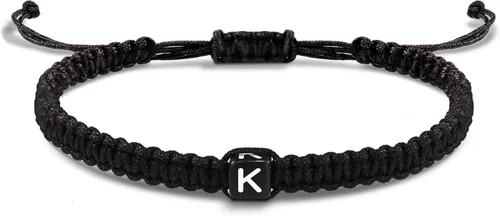 Pulseras con iniciales para mujeres y hombres, regalos para ella, adolescente, mejor amiga, cumpleaños, graduación, delicadas pulseras trenzadas de
