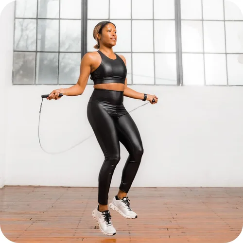 Miniatura 5 de WeGym - Cuerda de saltar inteligente para hombres y mujeres, cuerda de saltar ajustable para entrenamiento en interiores y exteriores, aplicación
