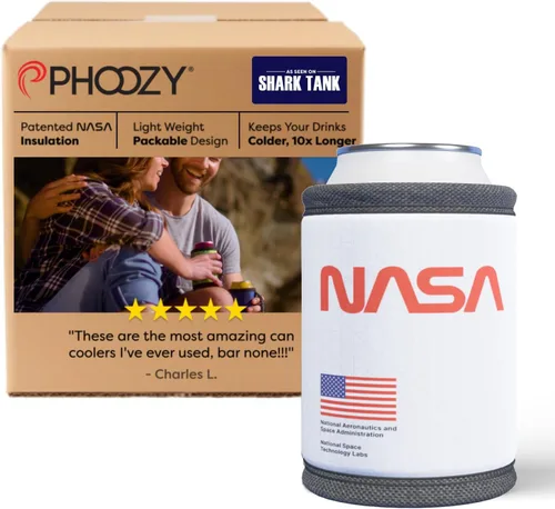 Miniatura 12 de PHOOZY Enfriador de latas aislado para latas delgadas de 12 oz - El aislamiento patentado de la NASA mantiene las bebidas frías 10 veces más tiempo