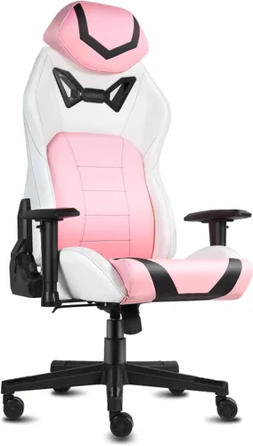 Miniatura 12 de Modern-Depo Sillas ergonómicas para juegos para adultos con espuma viscoelástica de alta densidad Silla de oficina cómoda giratoria, silla
