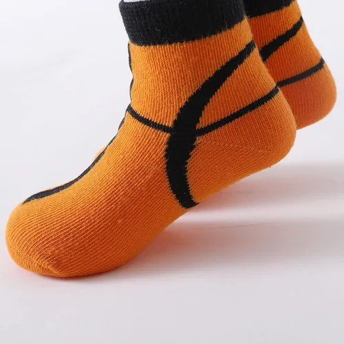 Miniatura 7 de Calcetines para bebé, béisbol, baloncesto, fútbol, fútbol, niños y niñas, con temática deportiva, para recién nacidos, Fútbol