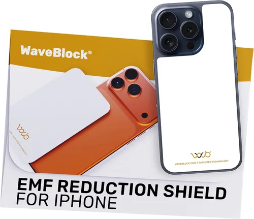 Miniatura 17 de WAVEBLOCK Bloqueador de EMF para Celular - Hecho para iPhone 11 - La única pegatina 5G-Shield patentada, respaldada científicamente y probada