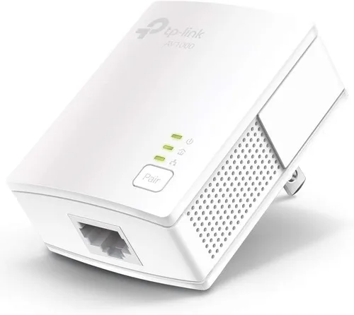 TP-Link AV1000 Powerline Ethernet adaptador (TL-PA7017) - Puerto Gigabit, enchufe y reproducción, Ethernet sobre potencia, tamaño nano, ideal para
