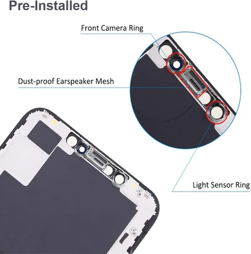 Miniatura 7 de Reemplazo de pantalla OLED suave para iPhone Xs Max de 6.5 pulgadas [no LCD], pantalla táctil 3D, kit de reparación de digitalizador