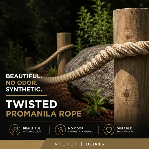 Miniatura 2 de ATERET Twisted ProManila - Cuerda UnManila I de 5/16 pulgadas x 600 pies, cuerda de polipropileno sintético de 3 hebras, multiusos, ligera
