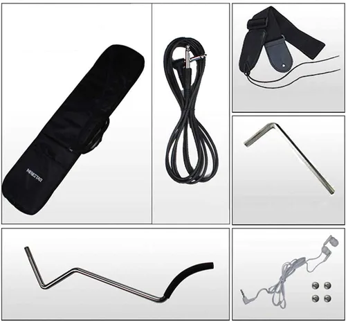 Miniatura 5 de Cuello de práctica de guitarra de bolsillo, ejercicio de dedo, herramienta de práctica de guitarra portátil para principiantes, entrenador