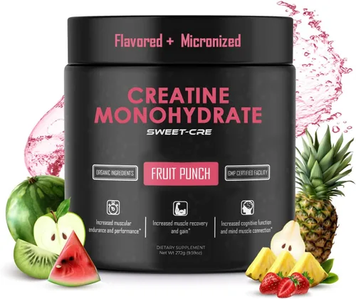 Monohidrato de creatina – 0.18 oz de creatina monohidrato en polvo – Creatina avanzada para mujeres y hombres – Suplementos a granel creatina con