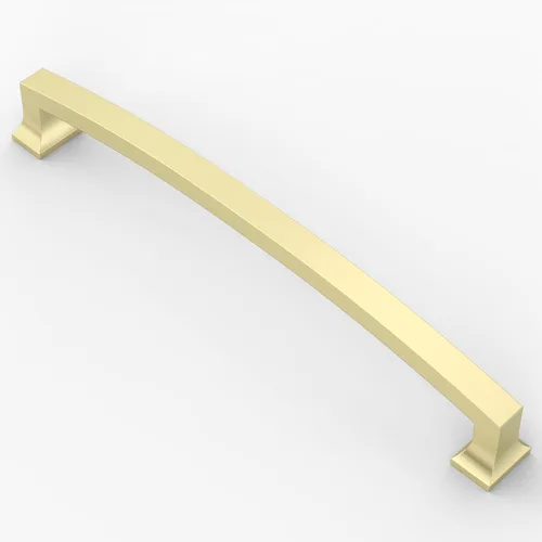 Miniatura 33 de Asidrama Paquete de 10 manijas de gabinete de cocina de color dorado cepillado de 3 pulgadas (2.992 in), tiradores de gabinete, accesorios