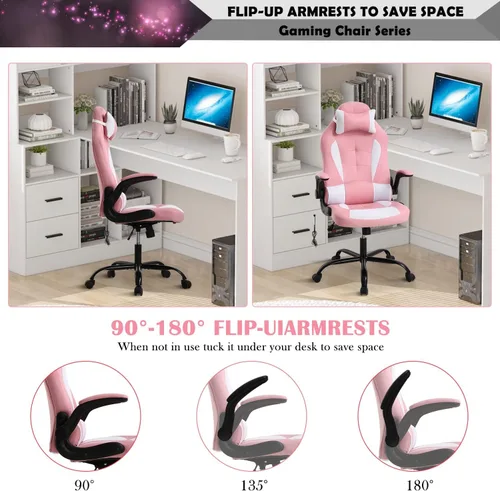 Miniatura 6 de Silla de juegos de masaje para adultos, silla de PC, silla de videojuegos, silla de juegos barata, silla de escritorio ergonómica con reposacabezas
