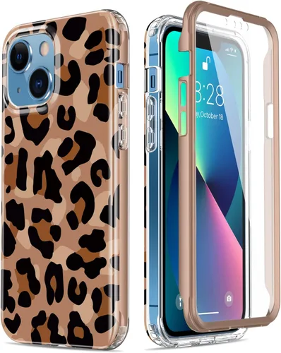 Miniatura 32 de Esdot Funda protectora para iPhone 13 Mini con protector de pantalla integrado, protección de grado militar con diseños de moda para mujeres