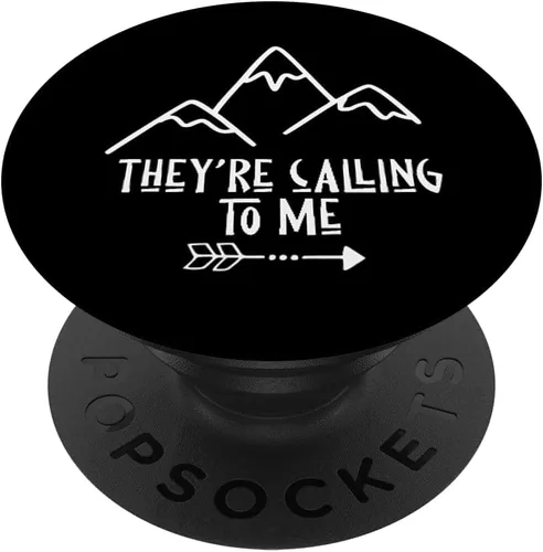 Outdoorsy Ropa Senderismo Regalos para Niñas Escalada de Montaña PopSockets Agarre y Soporte para Teléfonos y Tabletas