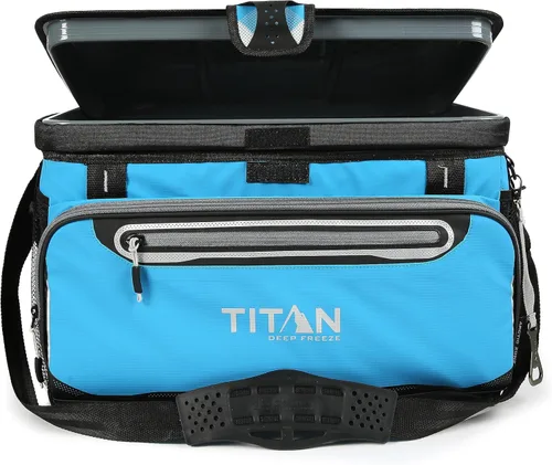 Miniatura 34 de Titan by Arctic Zone Deep Freeze Cooler - Enfriador de cuerpo duro sin cremallera, aislamiento de congelación profunda, forro de cuerpo duro