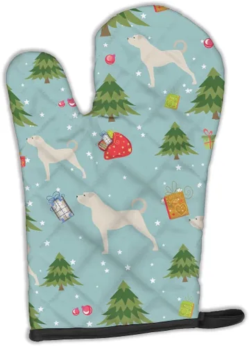 Miniatura 8 de Caroline's Treasures BB4872OVMT - Guante de horno de Navidad Affenpinscher resistente al calor, grueso para sartenes calientes y horno, manopla