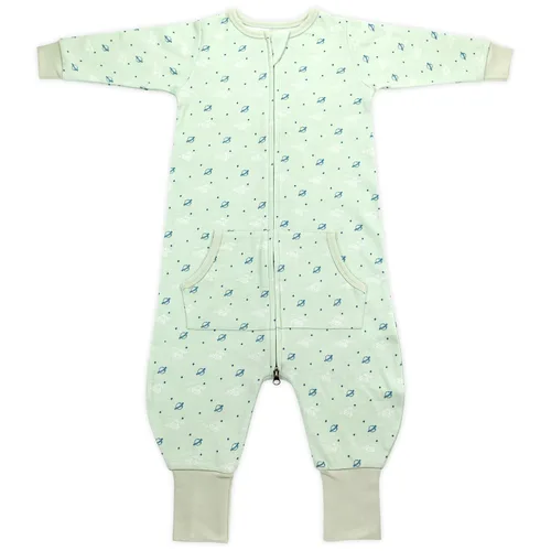 Miniatura 8 de Sacos de dormir para niños de 12 a 24 meses, 1 paquete de manta para bebé con pies, sacos de dormir transpirables sin mangas para bebés niños y niñas