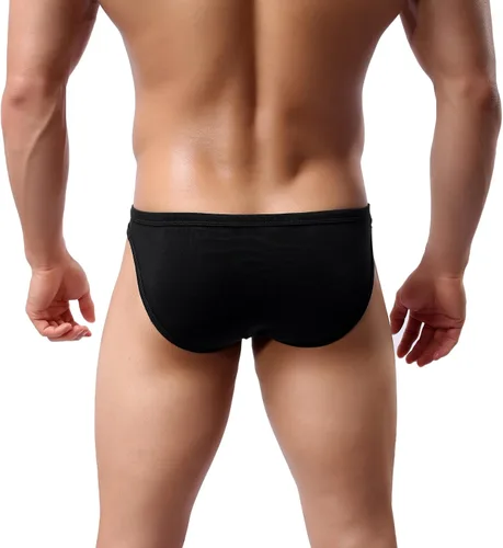 Miniatura 4 de Avidlove Ropa interior de bikini para hombre, calzoncillos de microfibra de tiro bajo, paquete de 4