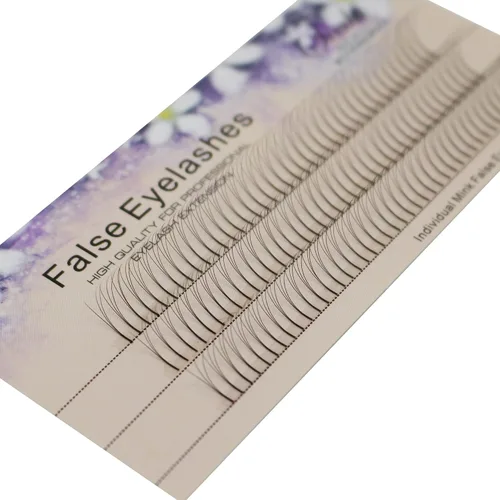 Miniatura 3 de Scala pestañas individuales negras, larga extensión de pestañas falsas y naturales, maquillaje, belleza, salud, maquillaje pestañas falsas