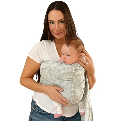 Miniatura 18 de Transportador de bebé con eslinga anillo soporte para cadera para bebés y niños pequeños, Rocky Mountain