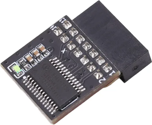 Miniatura 6 de TPM 2.0 módulo LPC 14pin tarjeta remota tarjeta de cifrado de seguridad para componentes electrónicos
