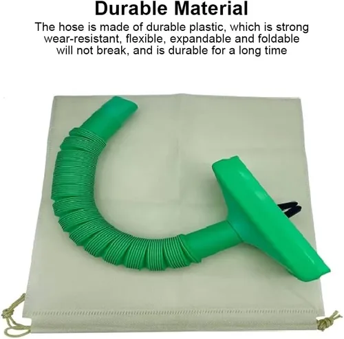 Miniatura 6 de CALIDAKA Jewel Cooler - Manguera extensora de ventilación para hombre, aire fresco o cálido, 12.6-33.6 pulgadas, extensiones de ventilación de aire