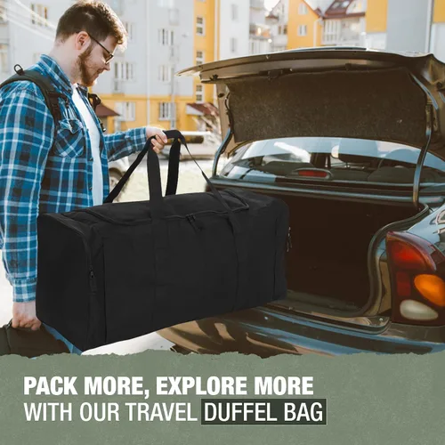 Miniatura 9 de Jetstream Bolsa de viaje resistente con múltiples bolsillos y duradera, para gimnasio, para viajes, talla única