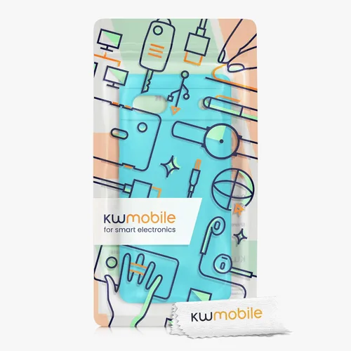 Miniatura 286 de kwmobile Funda Compatible con Google Pixel 6 Pro - Funda de teléfono de silicona TPU con acabado suave - Azul Arrecife