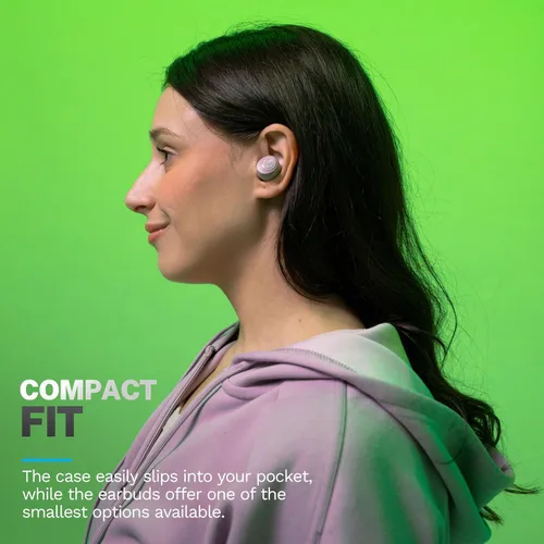 Miniatura 40 de JLab Go Air Pop+ Auriculares Verdaderamente Inalámbricos, Auriculares Intraaurales, Auriculares Bluetooth, 35H de Tiempo de Reproducción, Menta