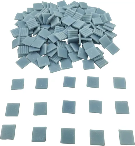 Miniatura 21 de Azulejos de mosaico de cuarzo de 1.1 libras, piezas de mosaico multicolor de 3/4 pulgadas, piedras para hacer mosaicos, manualidades, pasatiempos